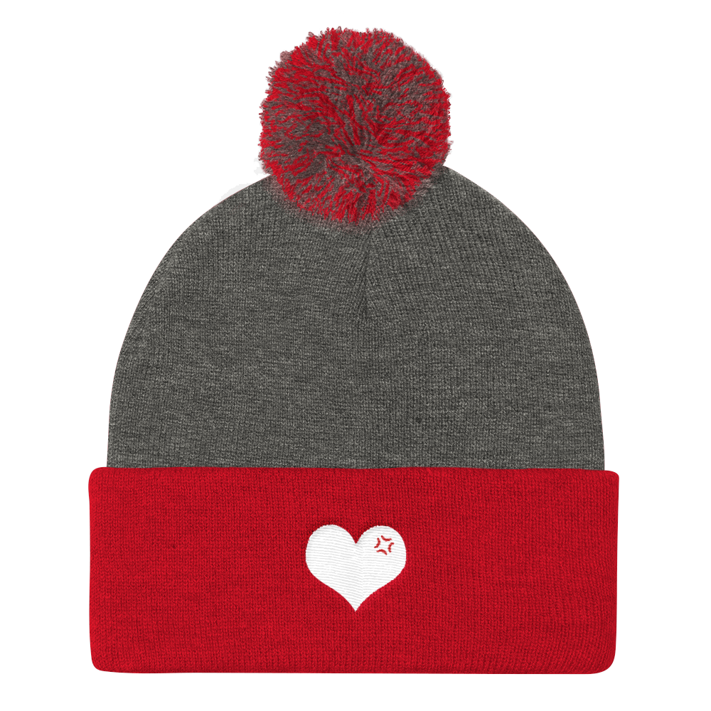 Tsundere Heart Knit Cap