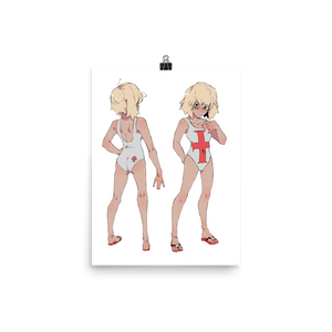 Jeanne Swimsuit Poster