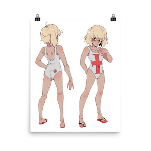 Jeanne Swimsuit Poster