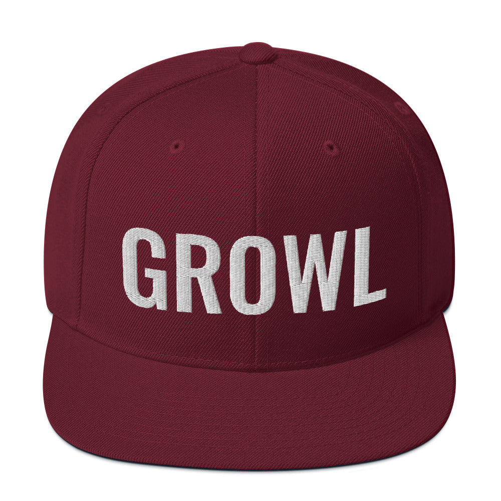 GROWL Snapback Hat