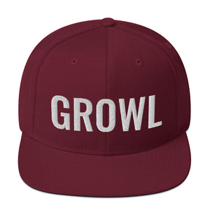 GROWL Snapback Hat