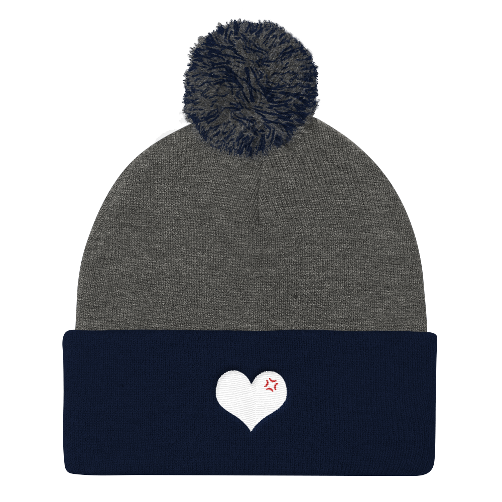 Tsundere Heart Knit Cap