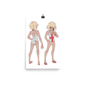 Jeanne Swimsuit Poster