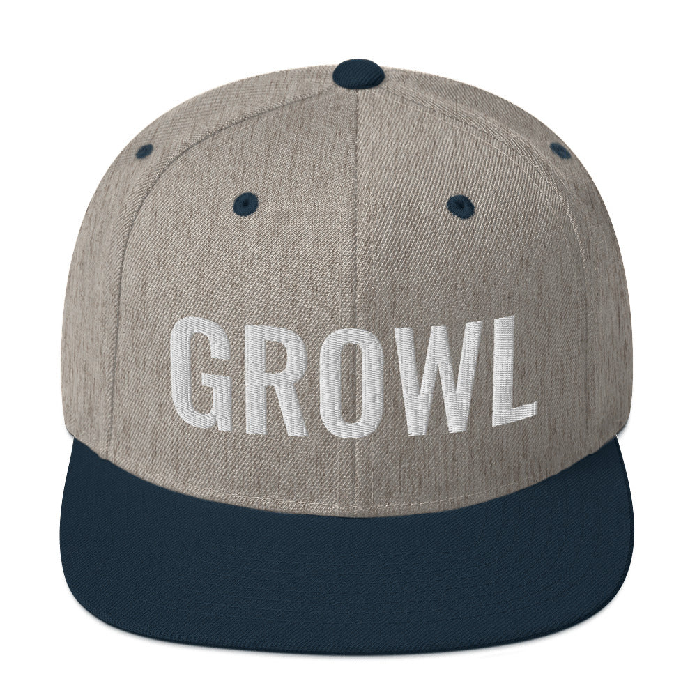 GROWL Snapback Hat